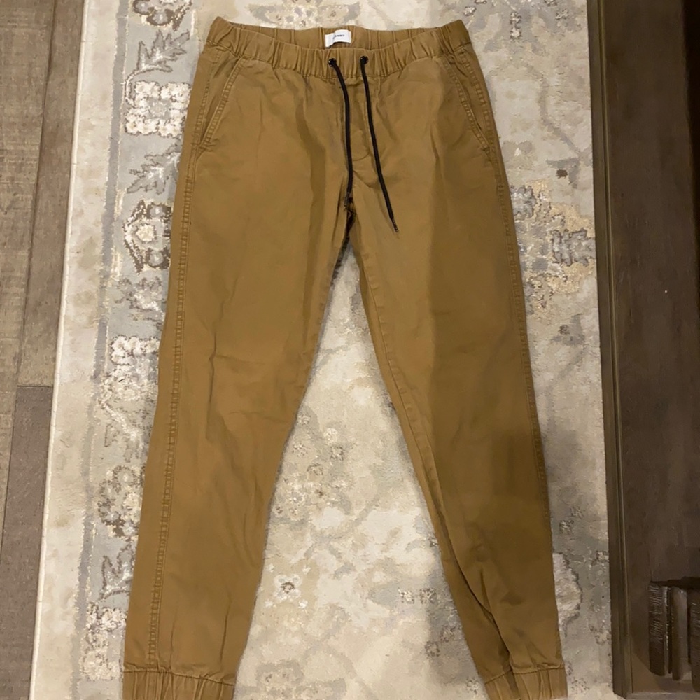 Khakis colored joggers